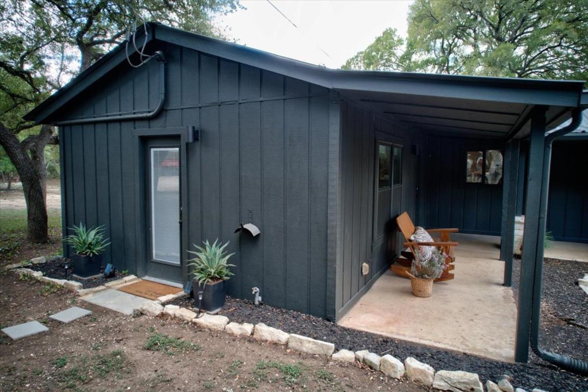 Relaxing Alpaca Ranch Mins From Downtown Wimberley Villa Exterior foto